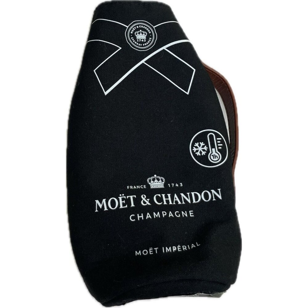 New Moet & Chandon Champagne Isotherm Suit Black Wine/Champagne Bottle Bag